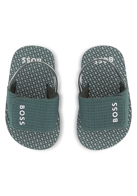 Sandali con logo HUGO BOSS KIDS | J52820N68C